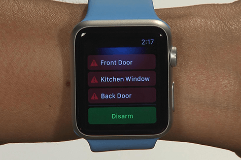 alarm notifications on smart watch