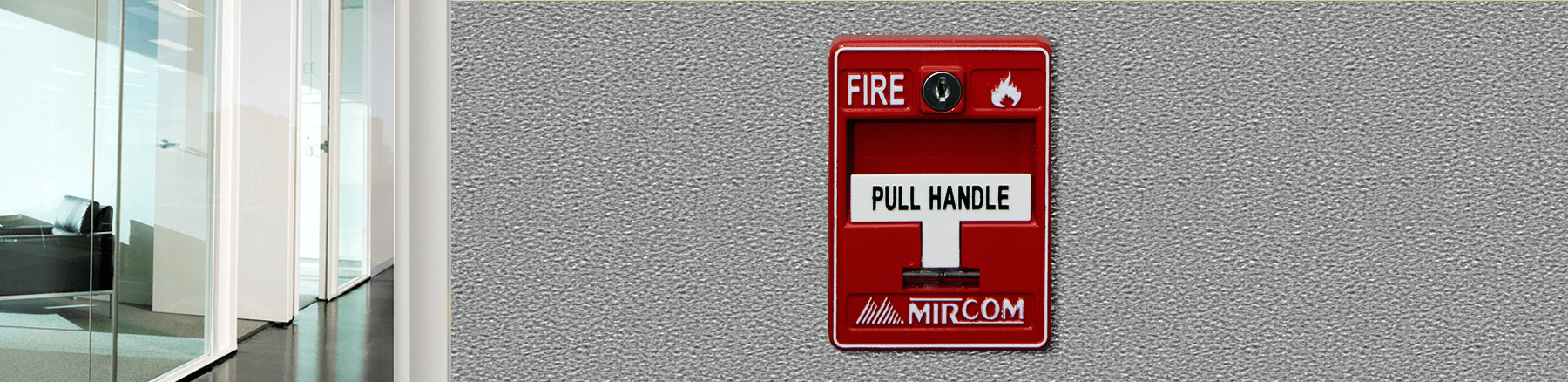 Fire alarm lever