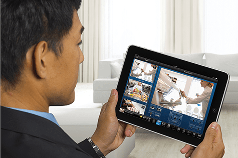 video monitor app on tablet
