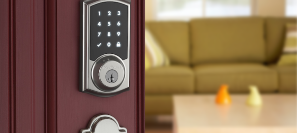 smart locks on front door